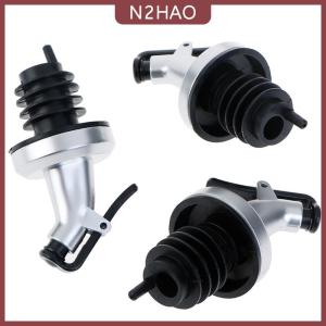 N2HAO 3 cái thép không gỉ rượu chai Stopper rượu chai pourer Stopper Dispenser