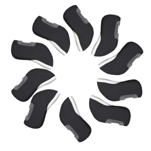 10pack Golf Club Head Covers Transparents View Waterproofed Golf Club Headcover for Various Player