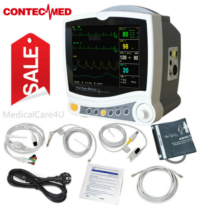 ContecMed CMS6800 ICU patient monitor vital signs monitor 6 parameters ...