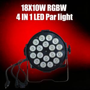 18x 10W RGBW 4 in 1 Color LED Par Light/ Stage Light LED/Lighting/Event/Clubs/DJ/Party