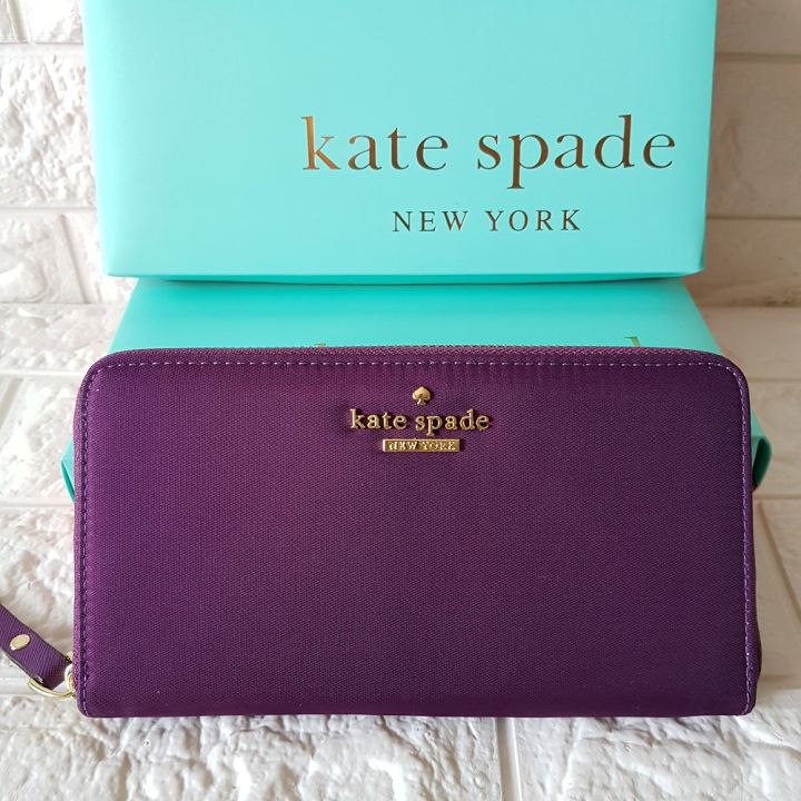 Kate spade purple discount and blue wallet