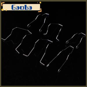 gaoba 6Pcs Metal Headlight Bulb Spring Clips For H1 H3 H4 H7 Car Headlamp Light Bulb Retainer Spring Clips Buckles