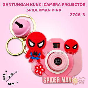 TAIYO Gantungan Kunci Kamera Proyektor Sanrio Camera Projector Gambar Karakter Edukasi Mainan Anak