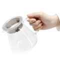 Glass Coffee Pot Glass Coffee Kettle Glass Coffee Maker Anti‑Scalding Kitchen Counter for Home Bar Office. 