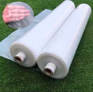 Polyethylene UV Plastic Sheet (6 mil - 150 Microns) - 9ft x 10 Meter For Greenhouse Roofing / Construction