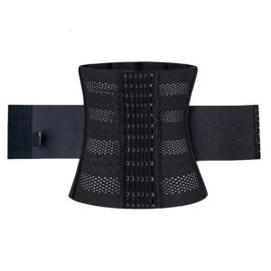 เข็มขัดที่รัดเอวระบายอากาศได้ดีเข็มขัดยางมัดซับเหงื่อสำหรับผู้หญิงนุ่มสบายสำหรับออฟฟิศและยิมทุกวัน