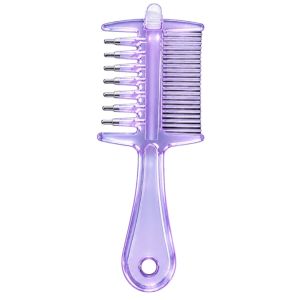 CGGUE Hair Care Mini Portable Head Applicator Anti-Frizz Multi-Function Hair Firming Applicator Salon Accessary Anti-Static Massage Guide Liquid Comb Women