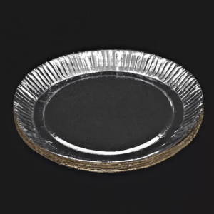 PAPER PLATE 9" / 20PCS PER PACK SILVER COATED COLOR