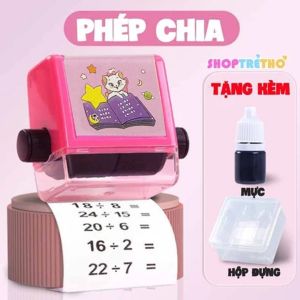 Con Lăn Toán Học và Máy In: Học Cộng Trừ Nhân Chia Dễ Dàng Cho Trẻ