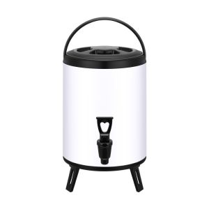 HANA Termos Drink Jar Milk Tea Bucket 6l thermos hot cold water jug milk tea stainless