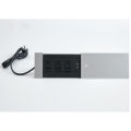 Embedded desktop socket side sliding hidden socket with conference table socket. 