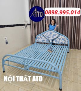 [Giá khuyến mãi] Giường Sắt Đơn Ngang 0.8M 1M 1M21M41M61M8 x 2M mới 100% tại xưởng Ship HCM