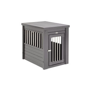 NEW AGE PET InnPlace™ Dog House Crate End Table ECOFLEX | Stainless Steel Spindles | Moisture-Proof | Waterproof | Dog CageDog HouseAmerican Style Design