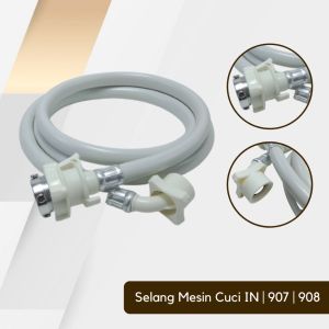 FLUSSO Selang Mesin Cuci Universal Selang Mesin Cuci Inlet IN LAY 15 M + 2M | 907 | 908