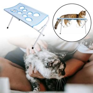 SPDD Anti-Scratch Pet Bathing Rack Anti-Bite Secure Cat Washing Hammock Multi-functional Non-slip Mesh Bath Stand Pet Grooming