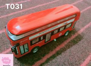 ( xe kim loại) Xe Bus 2 tầng  xe bus thăm quan có đèn  âm thanh