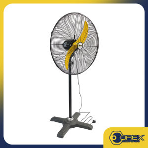 OREX HEAVY DUTY INDUSTRIAL FAN TWIN BLADE STANDING TYPE WITH CROSS BASE 26"