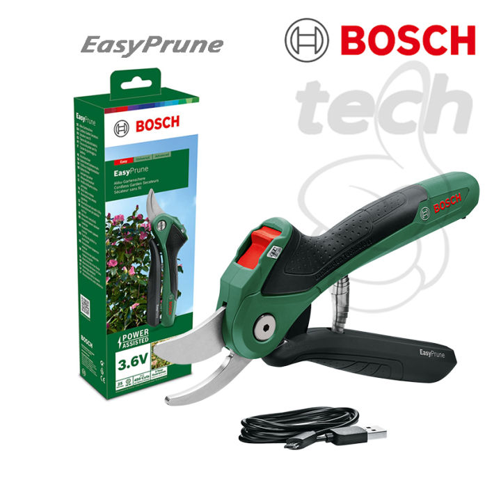 Gunting Potong Dahan Ranting Baterai Cordless Pruner Bosch EasyPrune  Lazada Indonesia