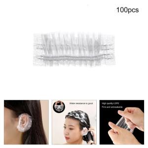 100pcs không thấm nước bảo vệ tai thuận tiện dùng một lần bịt tai cho an toàn tắm vòi sen và chăm sóc tóc hoạt động