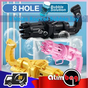 DM Bubble Gun / Gatling Bubble Machine / Bubble Toys / Toys For Kids / Buih Mainan / Permainan Kanak Kanak / Gatling