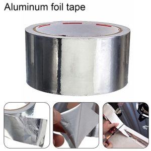 Fire/Waterproof Aluminum Foil Tape Self Adhesive for Roof Pipe Repair Leak Roof Sealant Wall Crack Seal Tape
