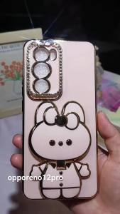 เคส POCO C40 5G 2023เคสโทรศัพท์เคสนิ่มซิลิโคนเคลือบอิเล็คโทรเพลทป้องกันดีไซน์ใหม่เคสกันกระแทกแบบนุ่มสวยงามพร้อมที่ยึด DDMTSL01กระต่าย