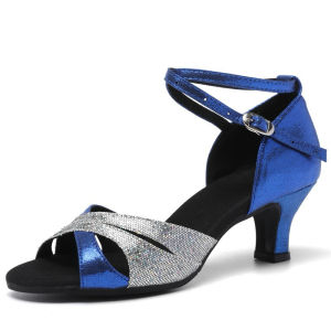 CLARE - Sepatu Dansa Latin/ Line Dance Hak 55 CM