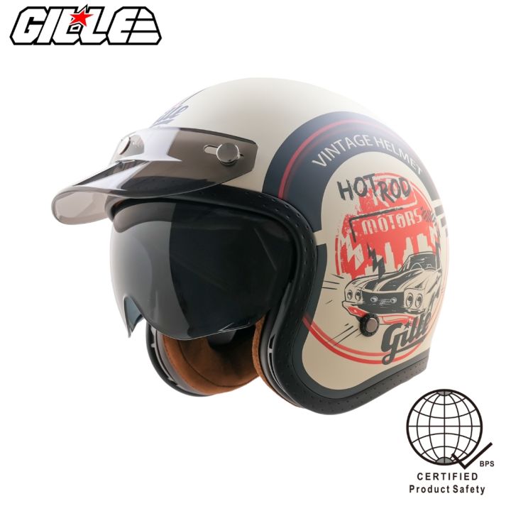 GILLE%20OP12%20Venery%20BYGONE%20Convertible%20Full%20Face%20Type%20Single%20Visor%20Motorcycle%20Helmet%20-%20Image%203