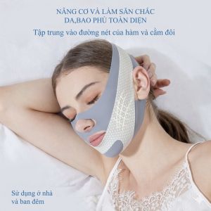 ĐAI NÂNG CƠ MẶT V LINE ĐAI VLINE GIẢM NỌNG CẰM NÂNG CƠ MẶT ĐEO NGỦ THON GỌN MẶT CHỐNG CHẢY XỆ