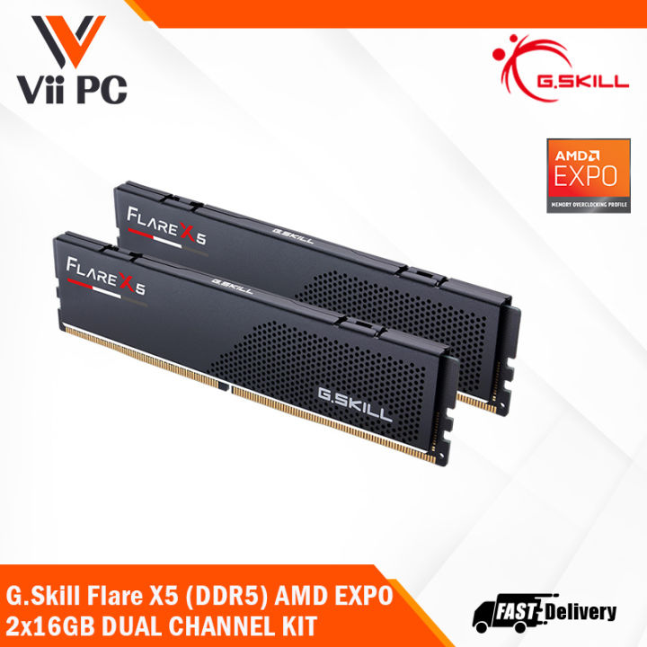 G.SKILL Flare X5 Memory G.SKILL Flare X5 DDR5 RAM 128GB (2x64GB