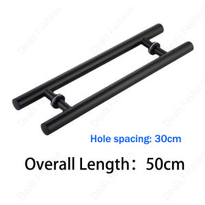 50/60/80/100/120/150cm Door handles Stainless steel handles suitable for glass doors and wooden doors