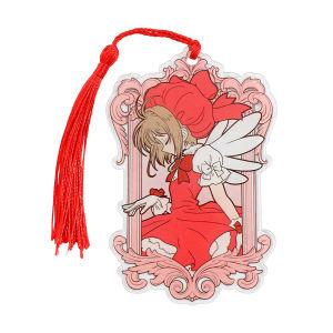 xb Cardcaptor Sakura Acrylic Tassels Bookmark Gift For Girls Souvenirs Collections Yue Daidouji Tomoyo LI SYAORAN bx
