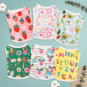 [KIKI PET] Puppy Clothes Dog Clothes Dog Vest Summer Breathable Pet Cat Vest Shih Tzu Dog Clothes