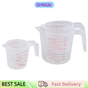 SHNGki High quality plastic measuring jug large capacity scale cup 250 500 1000ml