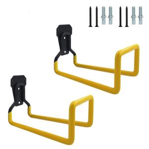 2pcs Sturdy Iron Hose Hook Hose Organizer For Wall Mounting Space Saving Designs For Outdoor And Garden Organization