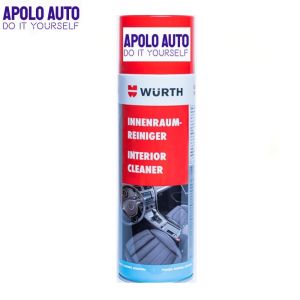 Vệ sinh nội thất Wurth dạng bọt hoạt tính lau ghế da trần nỉ taplo - PHIÊN BẢN MỚI 2023 WURTH