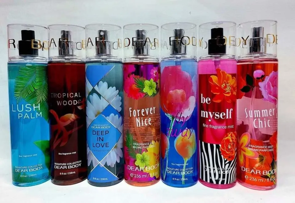 Spray Body Perfume Dear Body Fine Fragrance mist Forever