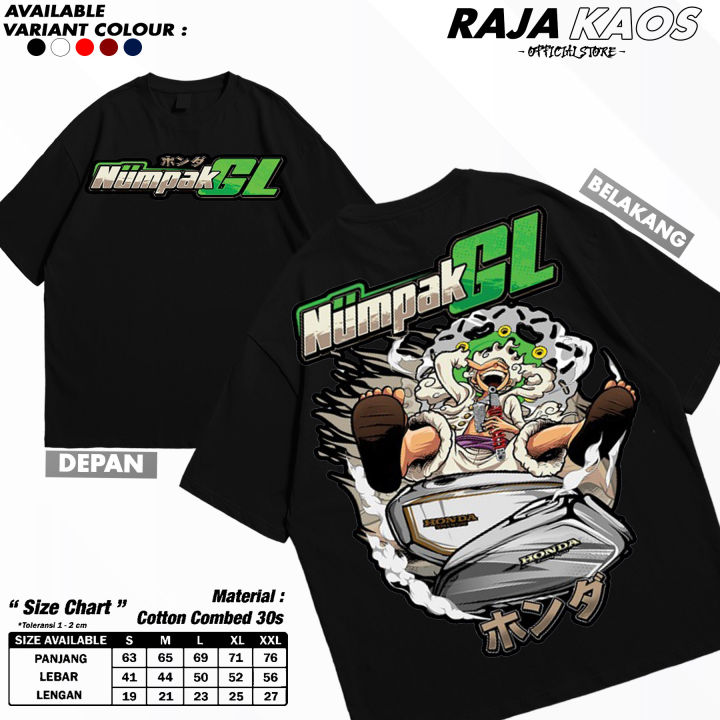 Kaos Numpak Gl100 Atasan Honda Gl 100 Cepek Classic Termurah Rajakaos12