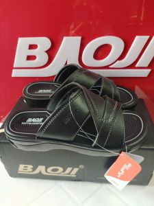 🌺รองเท้าแตะผู้ชายแบบสวม🌺แบรนค์บาโอจิ[Baoji]แท้100%🌺รุ่นPM957สีดำ/สีน้ำตาล39-44ราคา390฿ลด290฿เกรดพรีเมี่ยมค่ะลิขสิทธิ์แท้100%