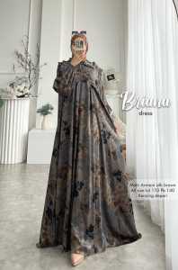 Zahira1808 Evelyn 23 Bahan ArmaniSilk Gamis Murah Trendi Baju Syari Muslim Wanita Ibu Terlaris Baju Pesta Adem Nyaman Di Pakai Real pict