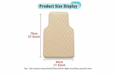 Universal Car Mats for All Car Models General Car Floor Mat Wear-resistant Waterproof Foot Pad Carpet Auto Interior Accessories Car Styling