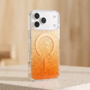 Gradient Shell Pattern Dreamy Ocean Starfish Case For iPhone 18 17E Air 17 16 E 15 14 13 Pro Max Plus For Magsafe Clear Cover