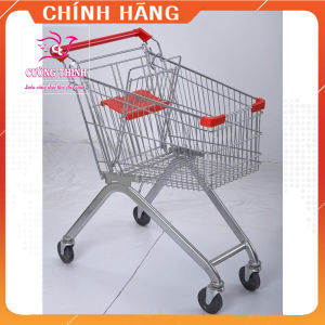 Xe đẩy siêu thị 150 lít xe đẩy mua sắm siêu thị Tải Trọng Xe Đẩy 150Kg Bảo Hành 3 Năm Xe Đẩy - Lazada