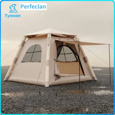 Perfeclan Automatic Inflation Inflatable Camping Tent Thickened Inflatable Tent Waterproof Outdoor Shelter 4-Season for Campers