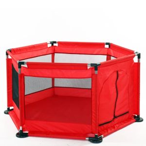 คอกกั้นเด็ก คอกเด็ก คอกกั้นเด็ก6ฟุต6 คอกกั้น รั้วเด็ก ของเล่นเด็ก บ้านบอล คอกกั้นหกเหลี่ยม 6เหลี่ยมครบชุด ของใช้เด็กแรกเกิด