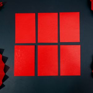 🔥新年红包 6PCS General No Word Blank Red Envelope Company Anniversary Mini Lottery Red Packet 2024 Spring Festival Wedding Gift Bag