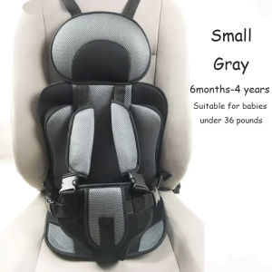 Child Safety Seat Mat For 6 Months To 12 Years Old Breathable Chairs Mats Baby Car Seat Cushion Adjustable Stroller Seat Pad