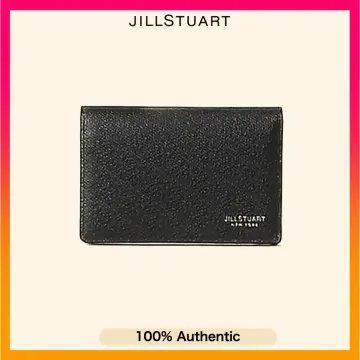 [JILLSTUART]★NEWYORK DENIM LEATHER CARD WALLET 30bddaf8efdb68a2b6f3d18d23c683