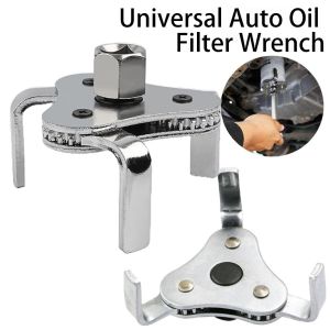 Auto Oil Filter Wrench Car Repair Tools Adjustable 3 Jaw Remover For Cars Trucks 62-102mm