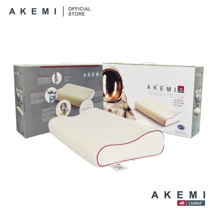 Akemi coolsenz store contour memory pillow